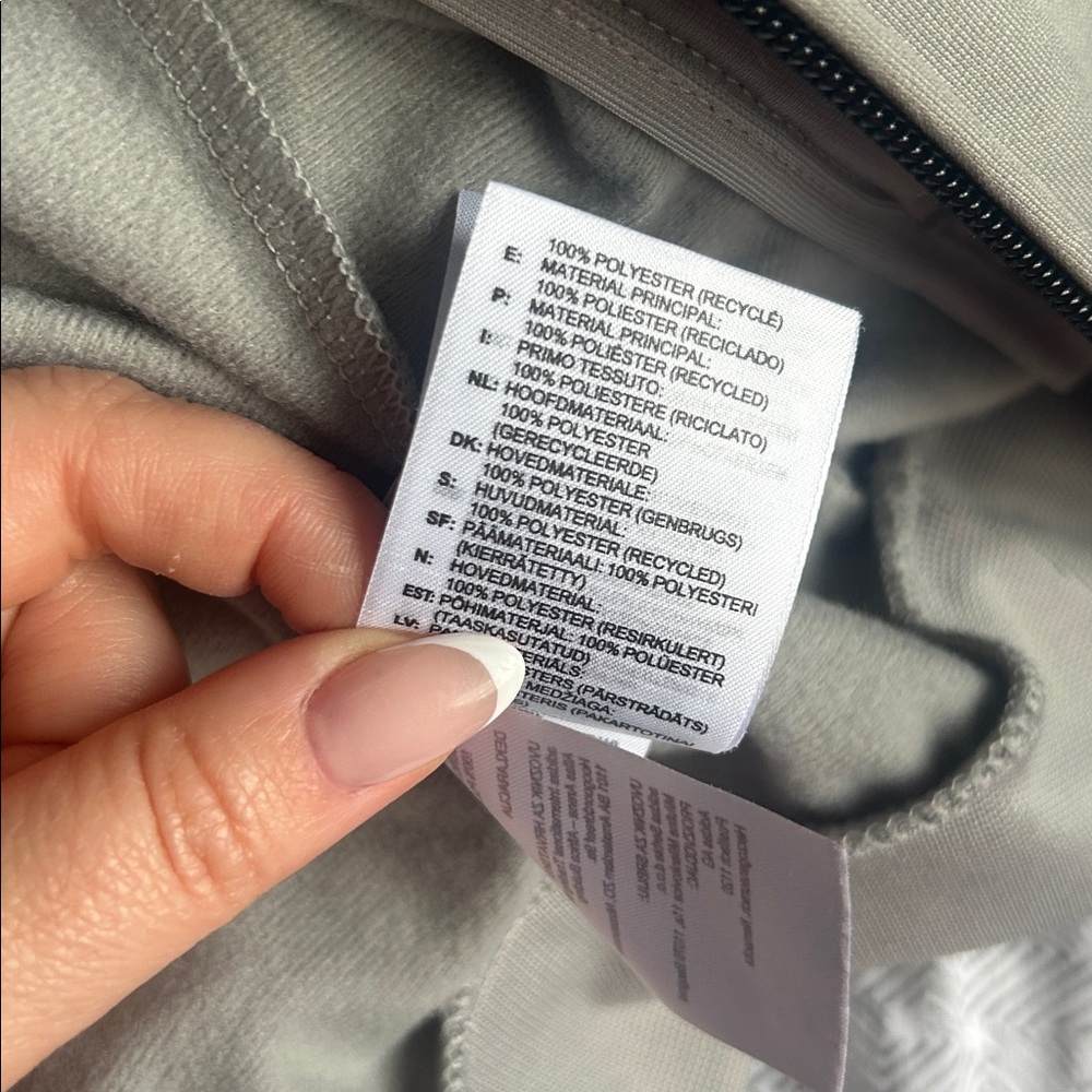 Adidas Light Gray Track Jacket - Medium - image 6